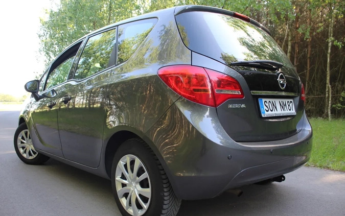 Opel Meriva cena 22900 przebieg: 134675, rok produkcji 2010 z Łęczyca małe 667